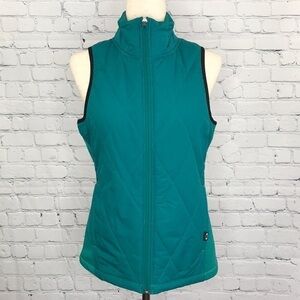 OAKLEY Women’s Teal Puffer Vest sz S